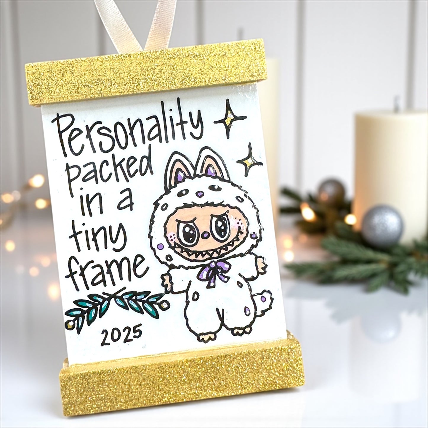 Monster Magic on Your Tree – Hand-Painted, Personalized, and Totally One-of-a-Kind!