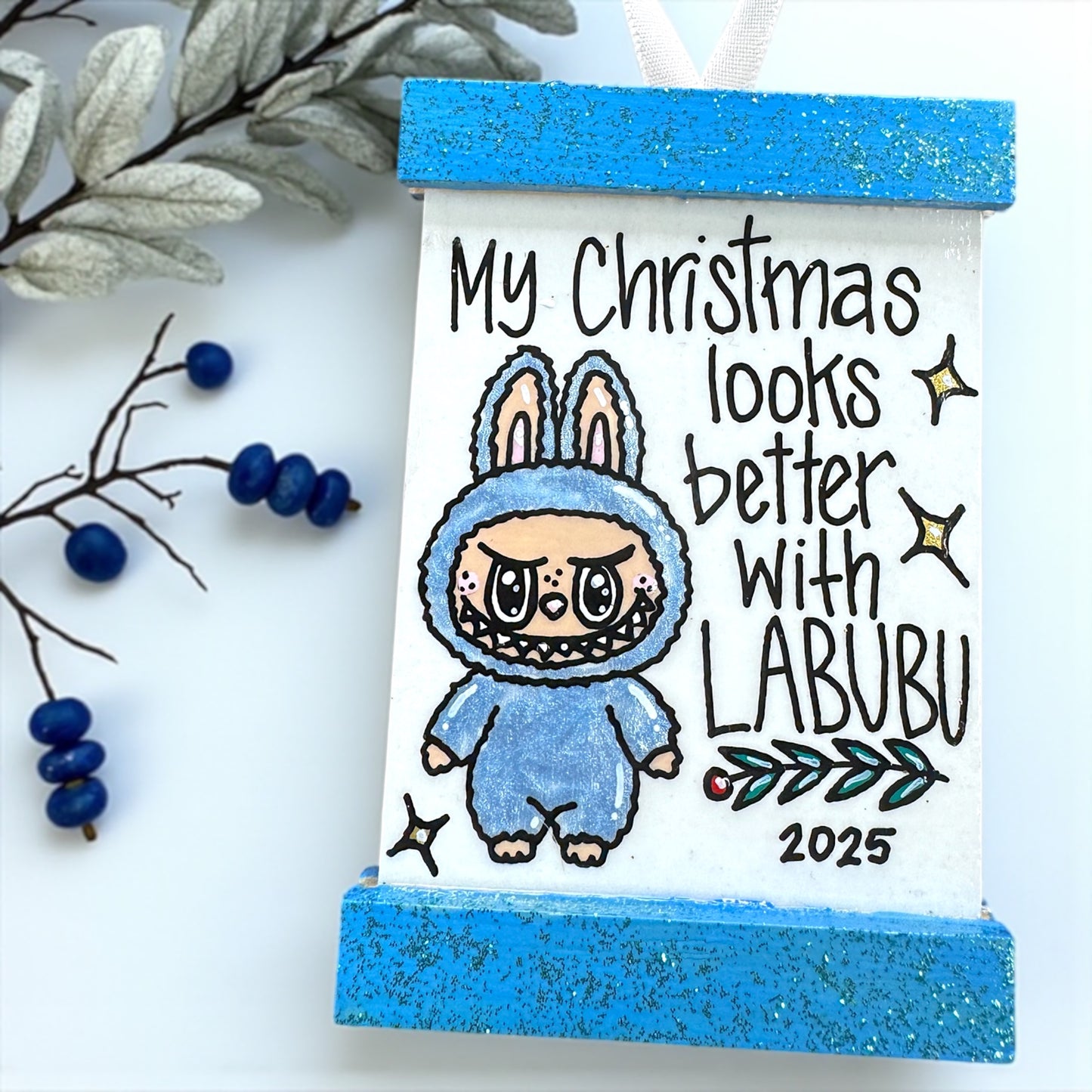 Monster Magic on Your Tree – Hand-Painted, Personalized, and Totally One-of-a-Kind!