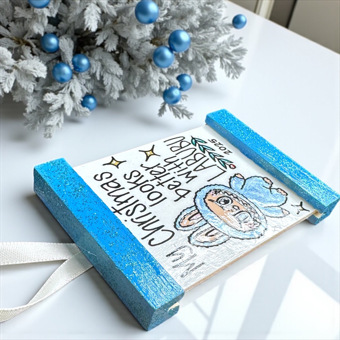 Monster Magic on Your Tree – Hand-Painted, Personalized, and Totally One-of-a-Kind!