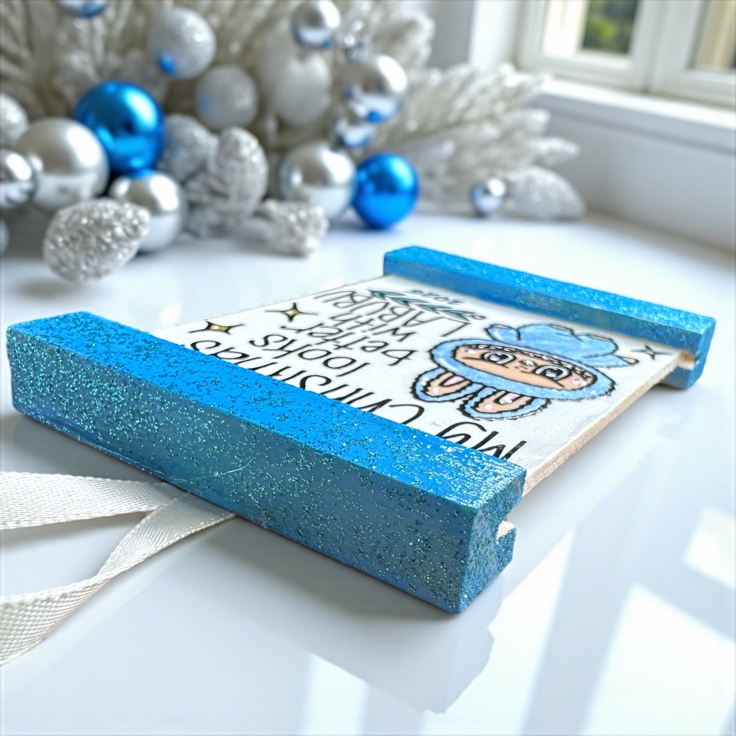 Monster Magic on Your Tree – Hand-Painted, Personalized, and Totally One-of-a-Kind!
