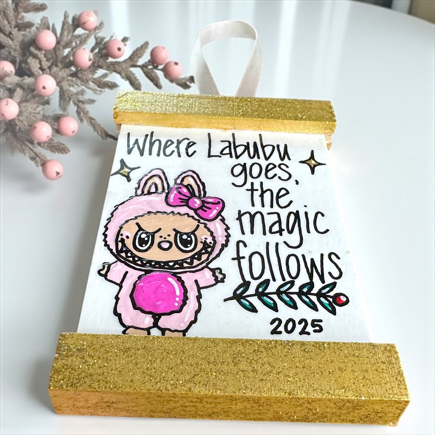 Monster Magic on Your Tree – Hand-Painted, Personalized, and Totally One-of-a-Kind!