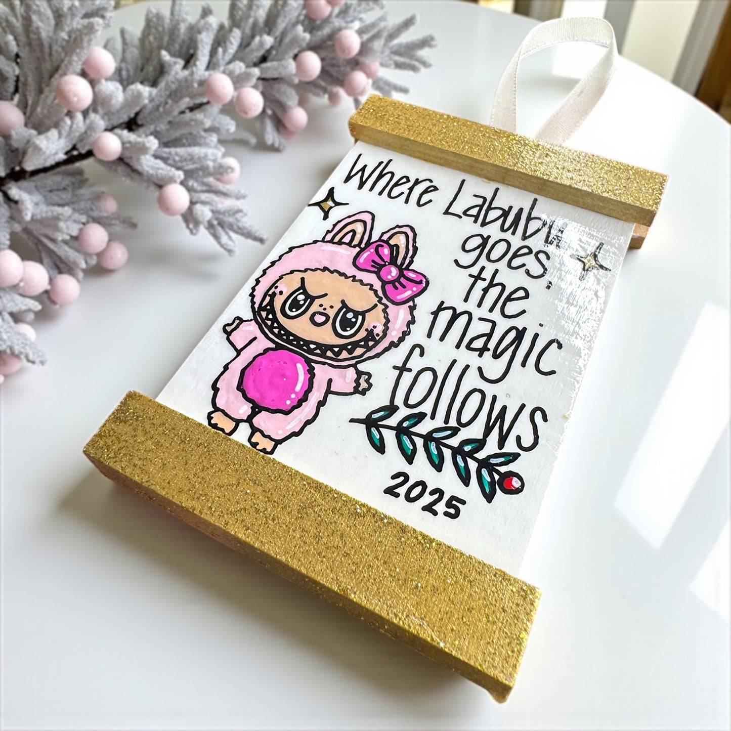 Monster Magic on Your Tree – Hand-Painted, Personalized, and Totally One-of-a-Kind!