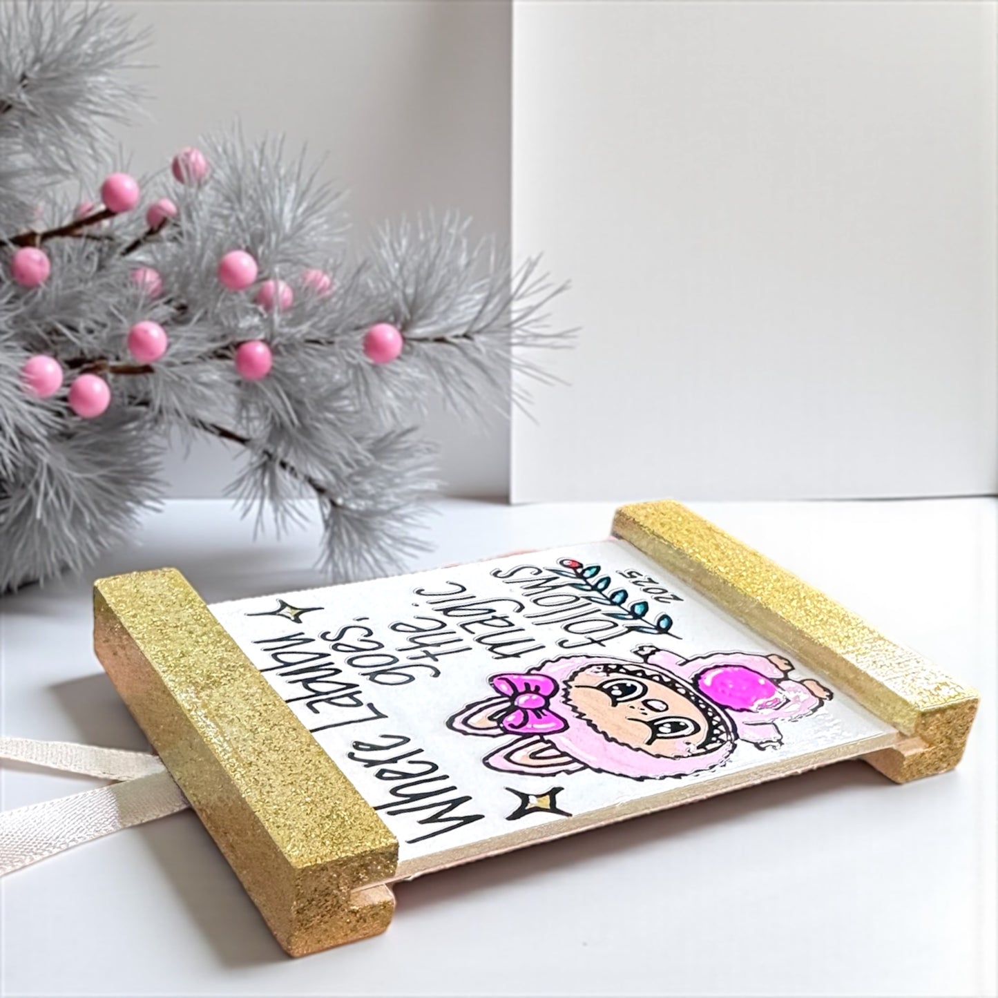 Monster Magic on Your Tree – Hand-Painted, Personalized, and Totally One-of-a-Kind!