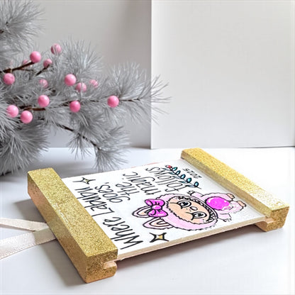 Monster Magic on Your Tree – Hand-Painted, Personalized, and Totally One-of-a-Kind!