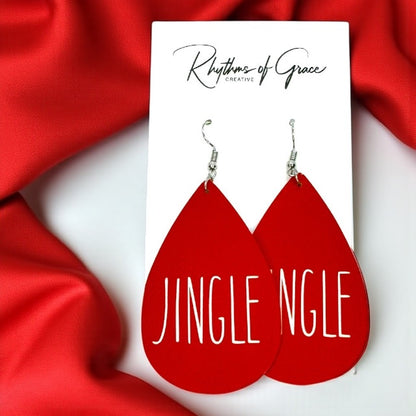 Merry Little Statement Earrings – Christmas Cheer in Every Pair
