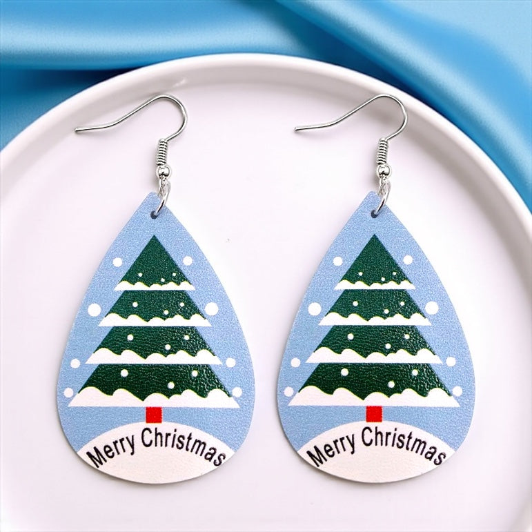 Dazzle in Holiday Spirit with Our Christmas Dangle Earrings! 🎄🎅✨