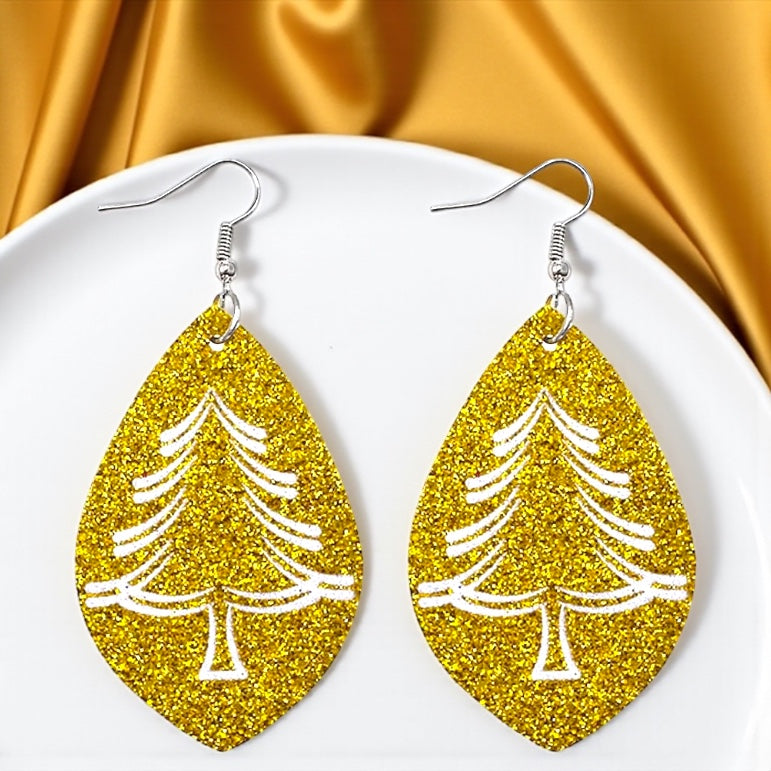 Dazzle in Holiday Spirit with Our Christmas Dangle Earrings! 🎄🎅✨