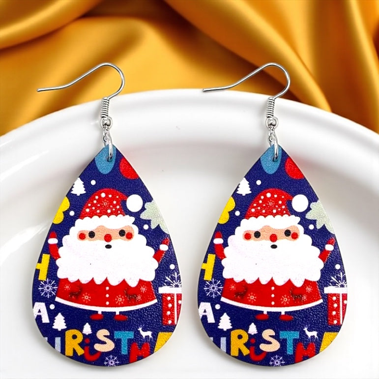 Dazzle in Holiday Spirit with Our Christmas Dangle Earrings! 🎄🎅✨