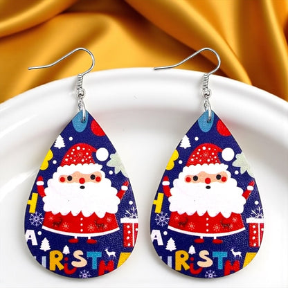 Dazzle in Holiday Spirit with Our Christmas Dangle Earrings! 🎄🎅✨