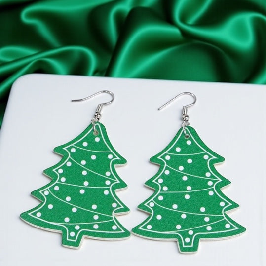 Jingle All the Way with Christmas Dangle Earrings! 🎄✨