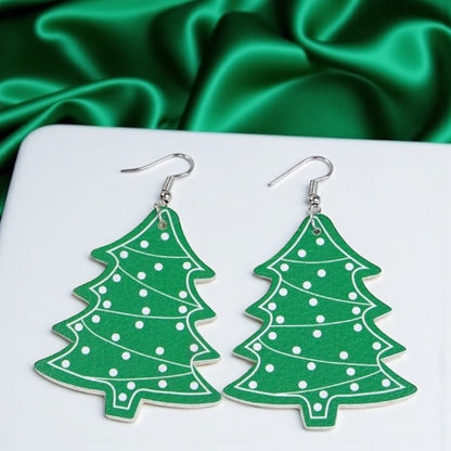 Jingle All the Way with Christmas Dangle Earrings! 🎄✨