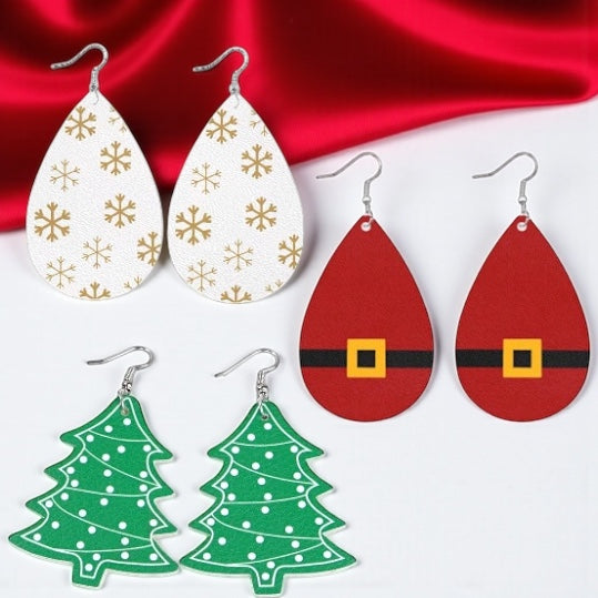Jingle All the Way with Christmas Dangle Earrings! 🎄✨