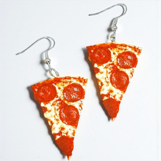 Slice Into Style with Our Pepperoni Pizza Earrings! 🍕