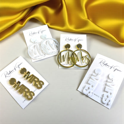 From Miss to MRS – Statement Earrings for the Bride Life