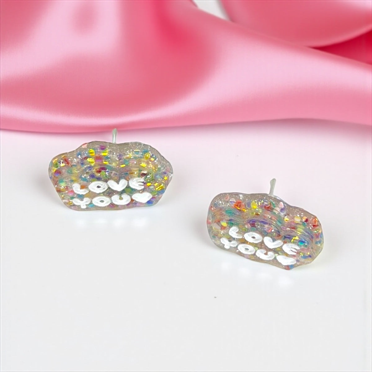 Love You Studs: Glitter Earrings for Every Occasion!