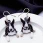 Bull Terrier Dangle Earrings: Show Off Your Pup Passion! 🐶