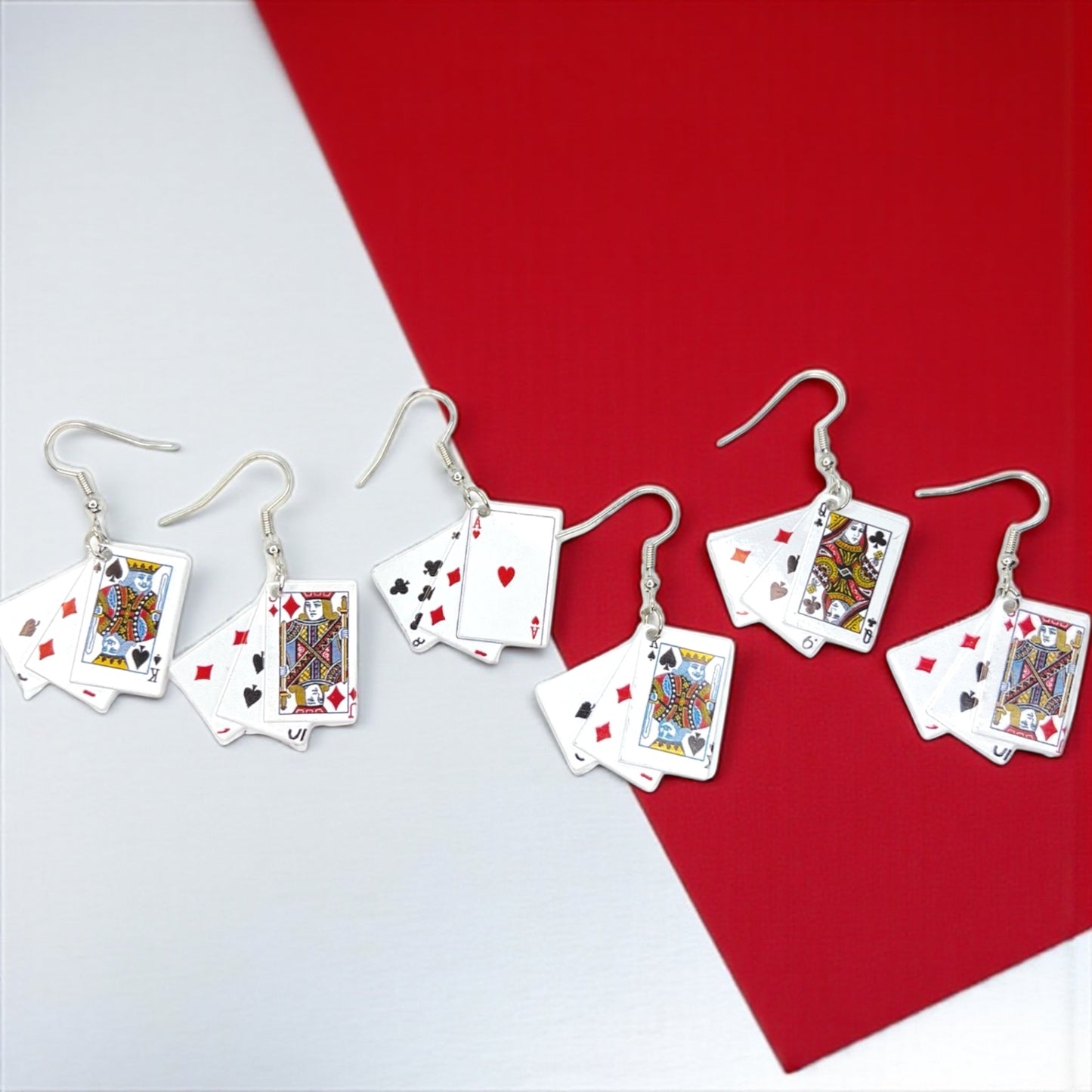 Get Your Game On with Our Playing Cards Earrings! 🌟 - Rhythms of Grace Creative