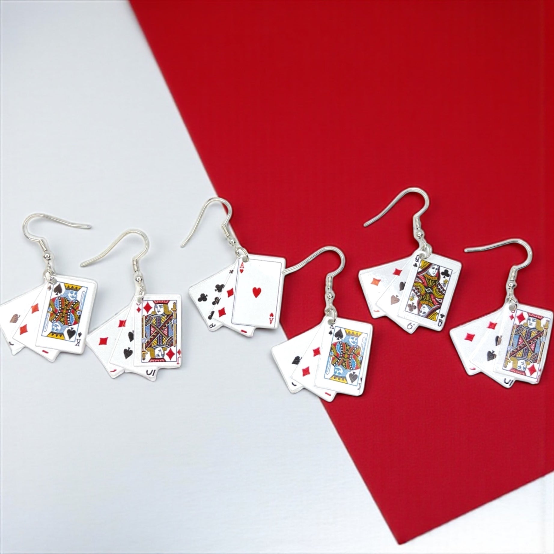 Get Your Game On with Our Playing Cards Earrings! 🌟 - Rhythms of Grace Creative
