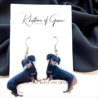 Weenie Wonderland: Cutest Dachshund Earrings Ever! - Rhythms of Grace Creative