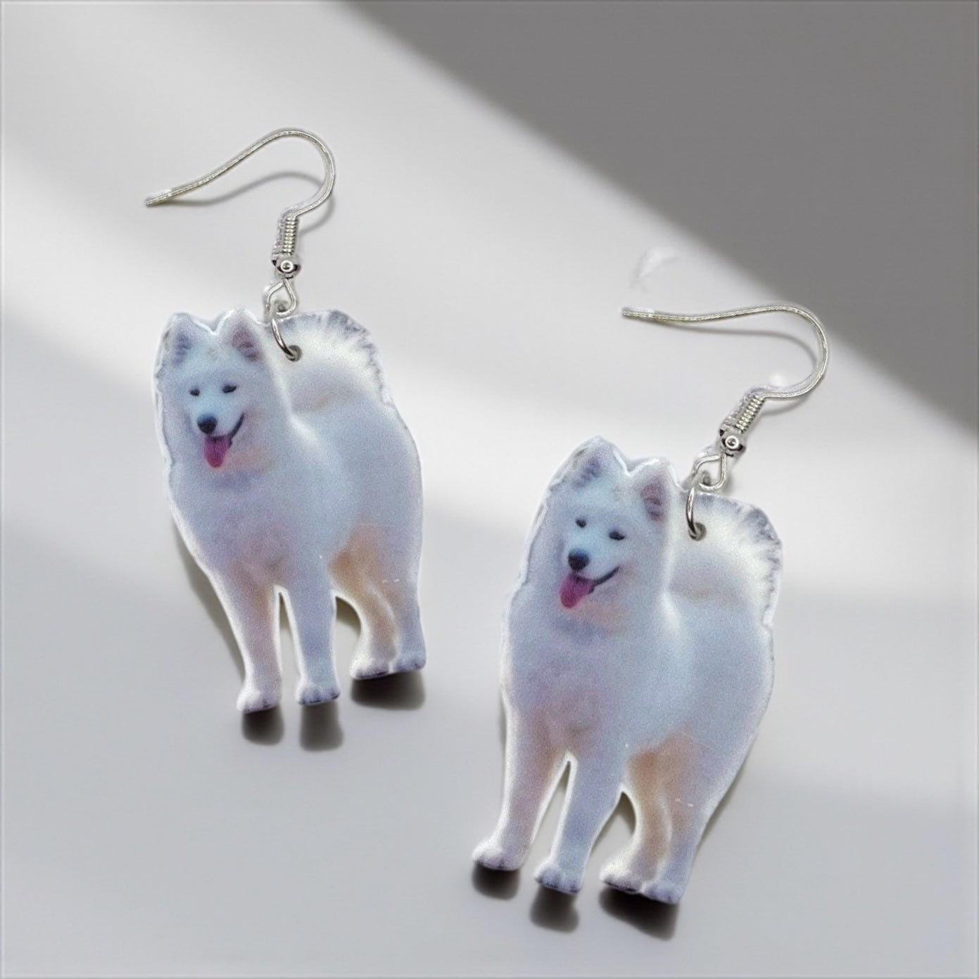 Samoyed Dog Earrings – Fluff Up Your Jewelry Collection!