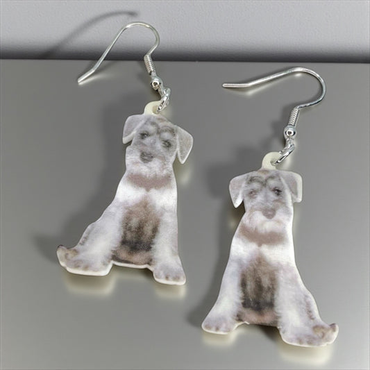 Schnauzer Chic: Your New Favorite Doggo-Inspired Earrings!