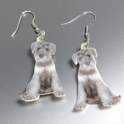 Schnauzer Chic: Your New Favorite Doggo-Inspired Earrings!