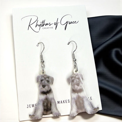 Schnauzer Chic: Your New Favorite Doggo-Inspired Earrings!