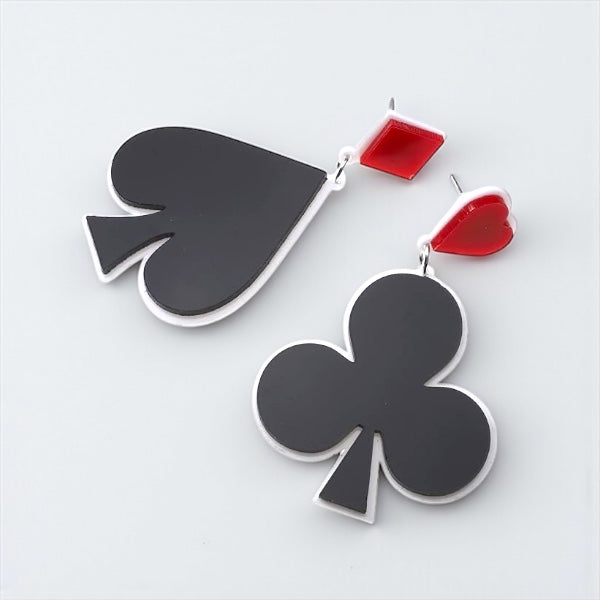 Suite of Cards Earrings: Unleash Your Inner Queen! 🌟 - Rhythms of Grace Creative