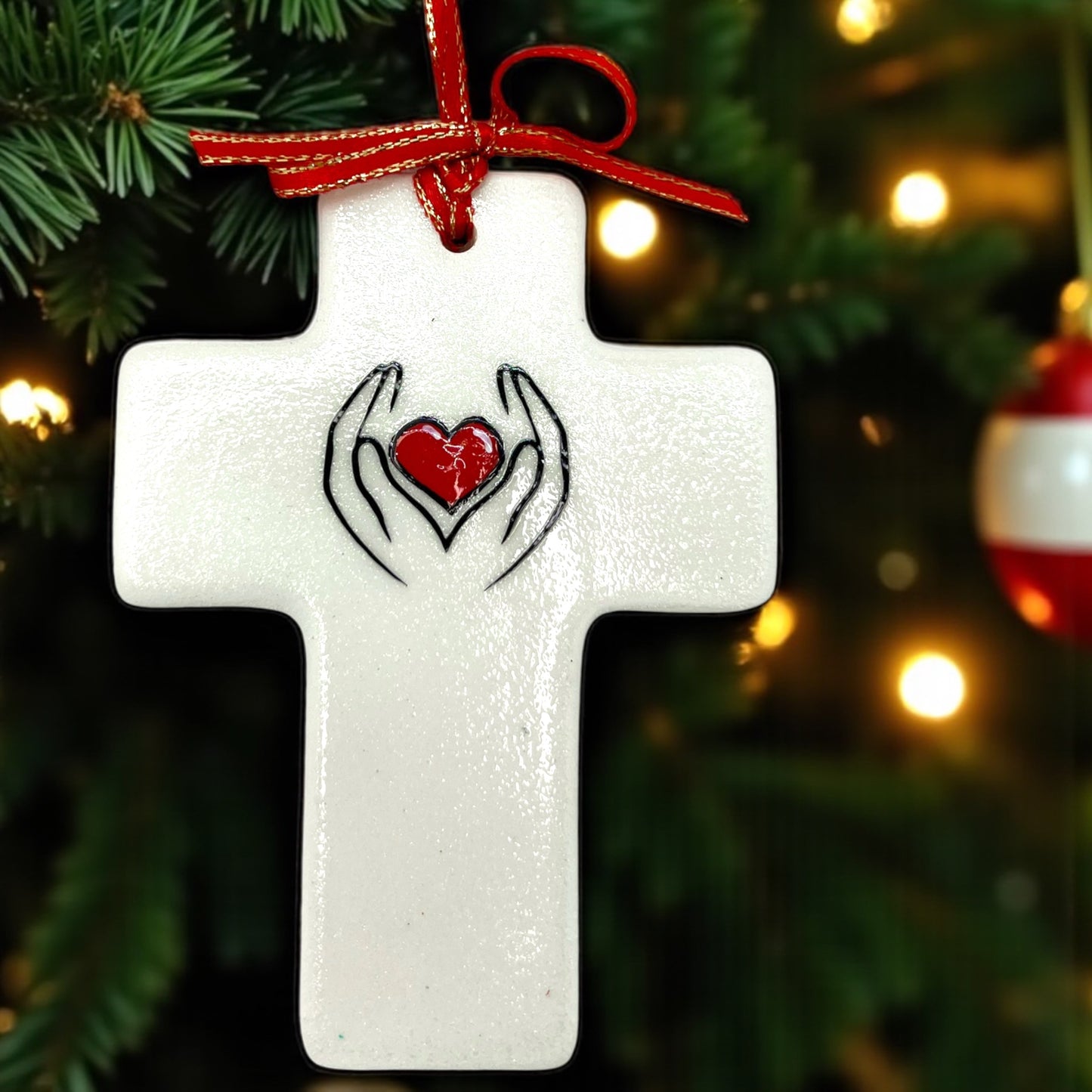 "I Am Chosen" Baptism Ornament – Celebrate Faith & Milestones with a Touch of Grace!