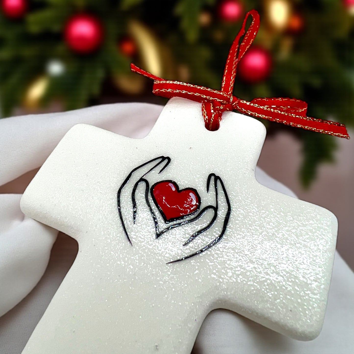 "I Am Chosen" Baptism Ornament – Celebrate Faith & Milestones with a Touch of Grace!