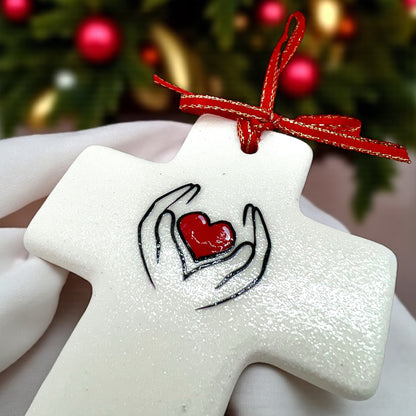 "I Am Chosen" Baptism Ornament – Celebrate Faith & Milestones with a Touch of Grace!