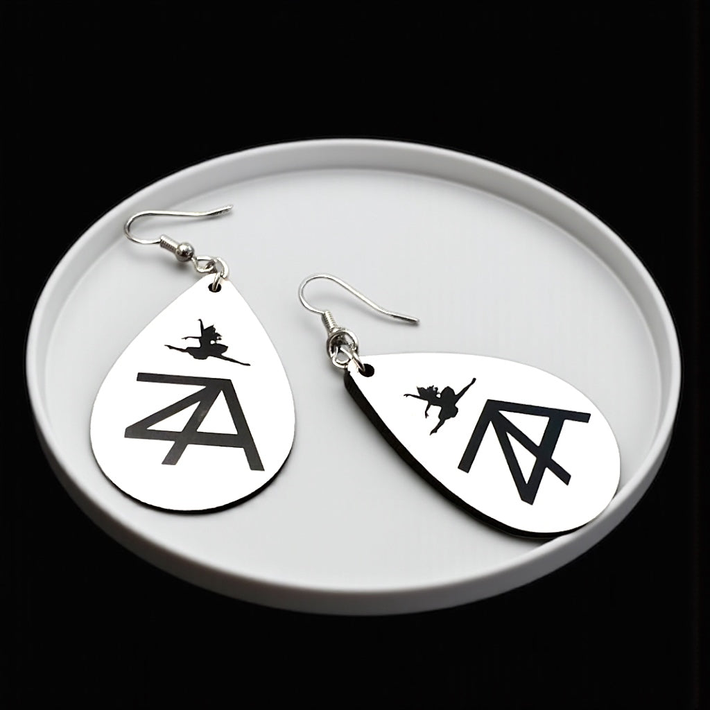 Your Style, Your Design: Custom Sublimation Earrings!
