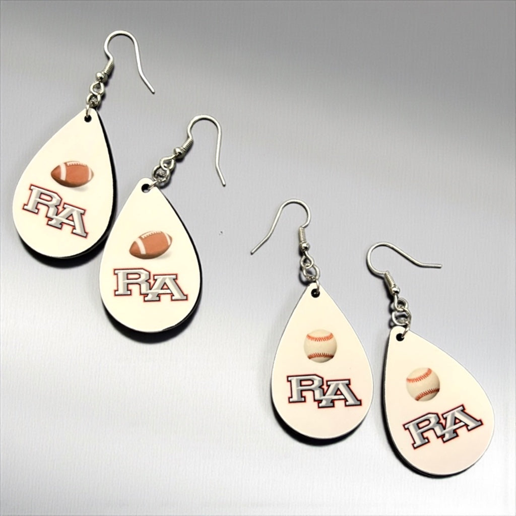 Your Style, Your Design: Custom Sublimation Earrings!