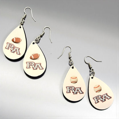 Your Style, Your Design: Custom Sublimation Earrings!