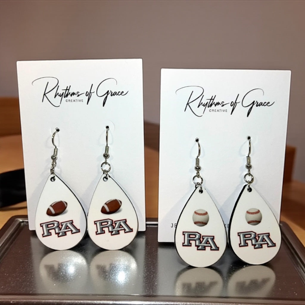 Your Style, Your Design: Custom Sublimation Earrings!