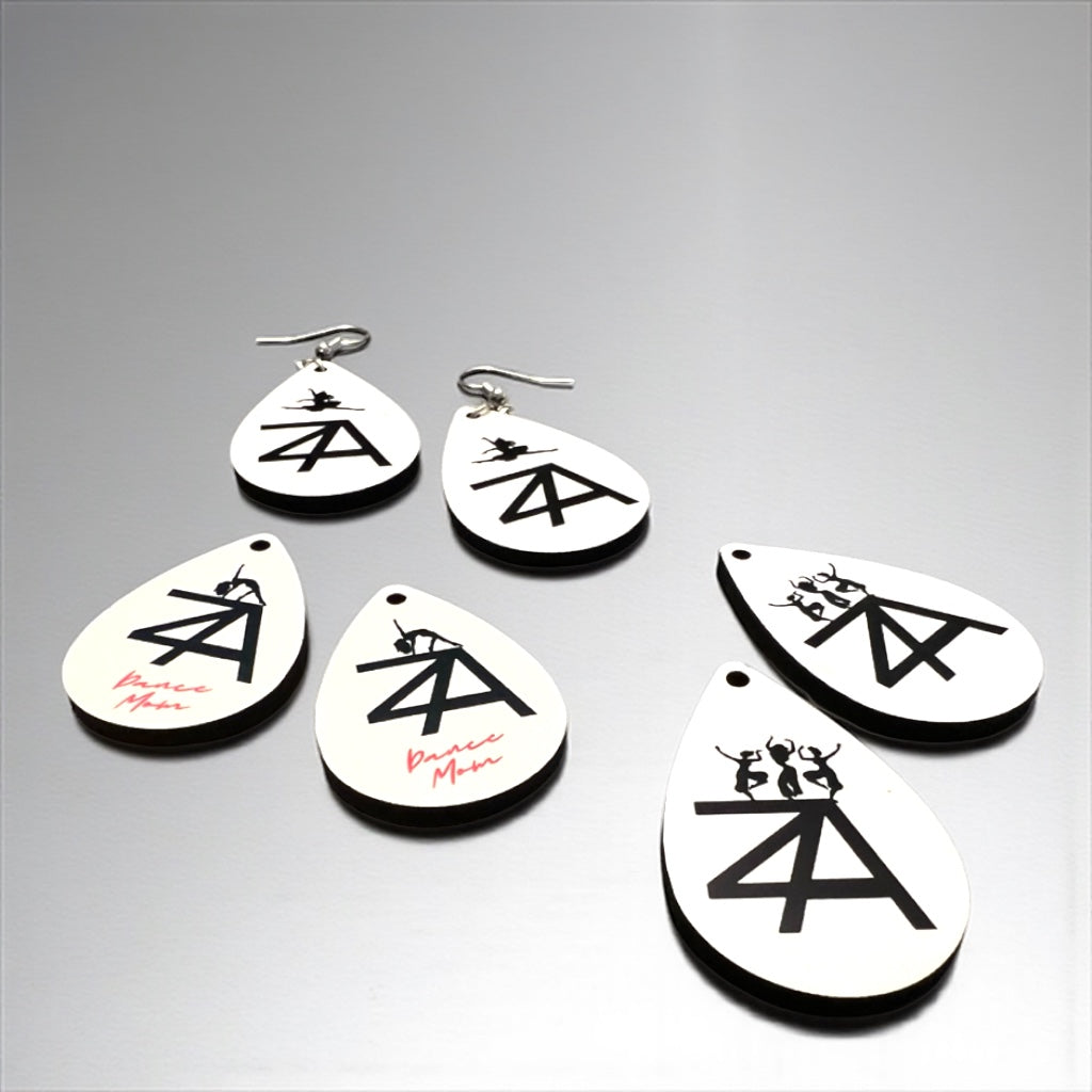 Your Style, Your Design: Custom Sublimation Earrings!