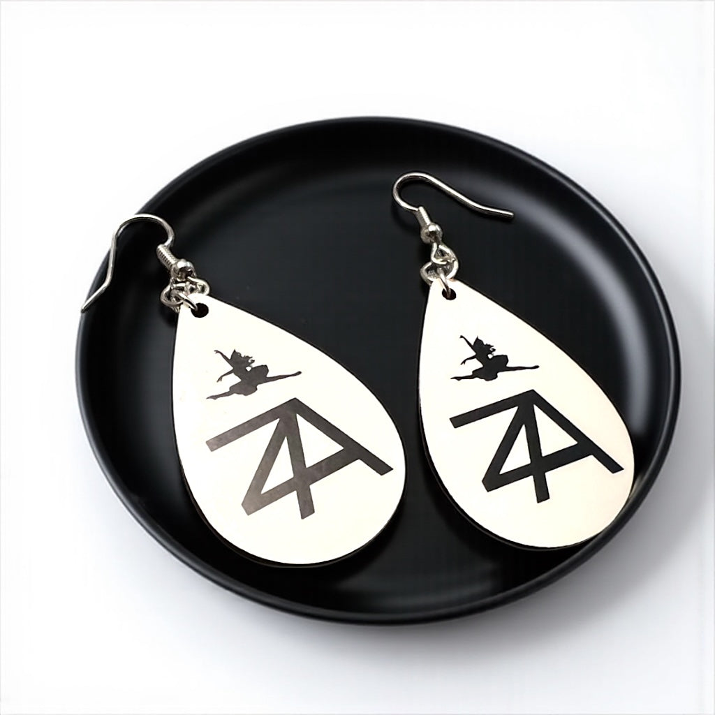 Your Style, Your Design: Custom Sublimation Earrings!