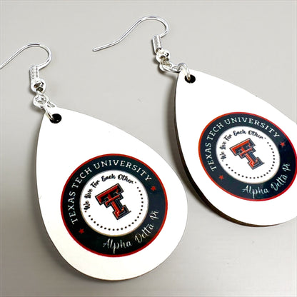 Your Style, Your Design: Custom Sublimation Earrings!
