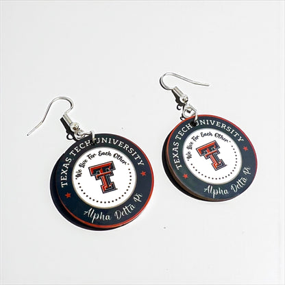 Your Style, Your Design: Custom Sublimation Earrings!