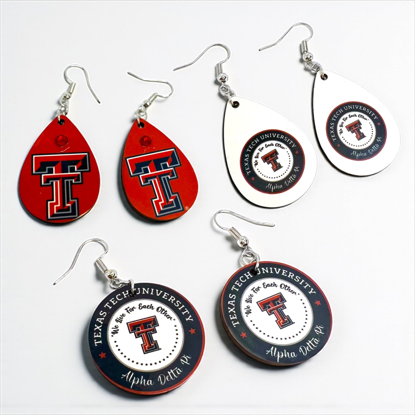 Your Style, Your Design: Custom Sublimation Earrings!