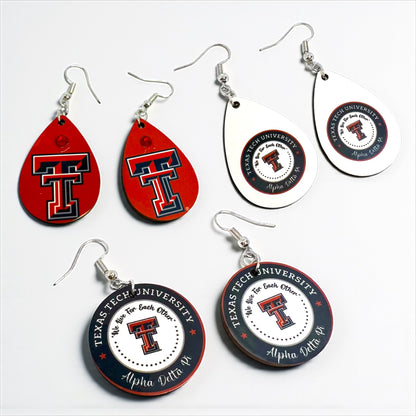 Your Style, Your Design: Custom Sublimation Earrings!