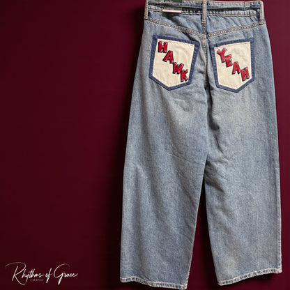 Senior Style With a Splash: Custom Hand-Painted Jeans for Class of 2026!