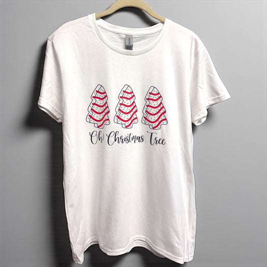 Oh Christmas Tree Tee – Snack Cake Delight! 🎄