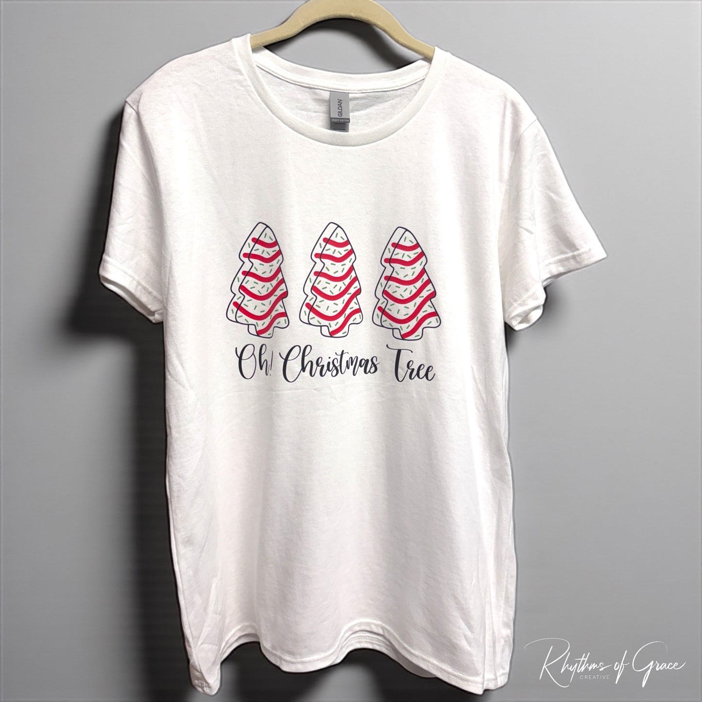 Oh Christmas Tree Tee – Snack Cake Delight! 🎄