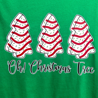 Oh Christmas Tree! Women's V-Neck Tee - 'Junior Fit'