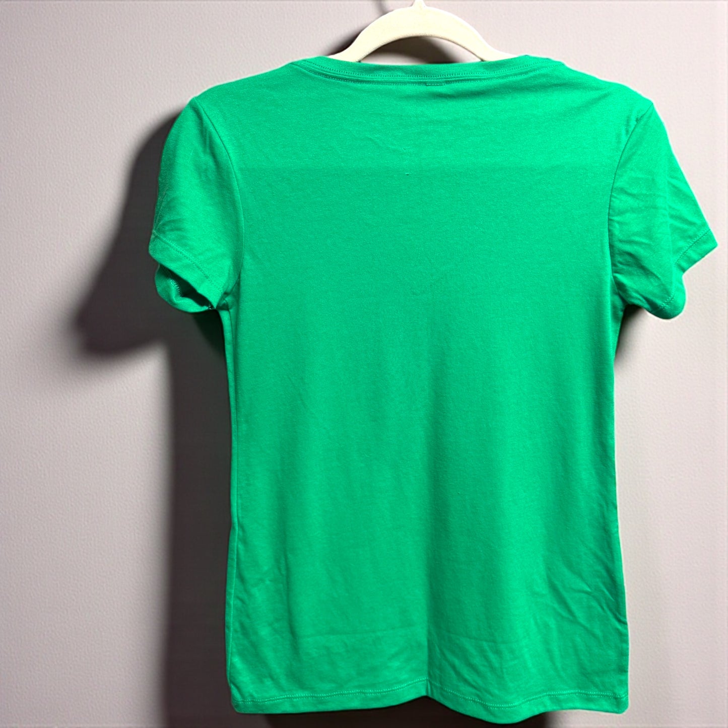 With My Snowmies! Women's V-Neck Tee - 'Junior Fit'