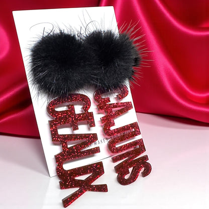 Geaux Cajuns Earrings – Game Day Spirit Jewelry, Ragin’ Cajuns Accessories