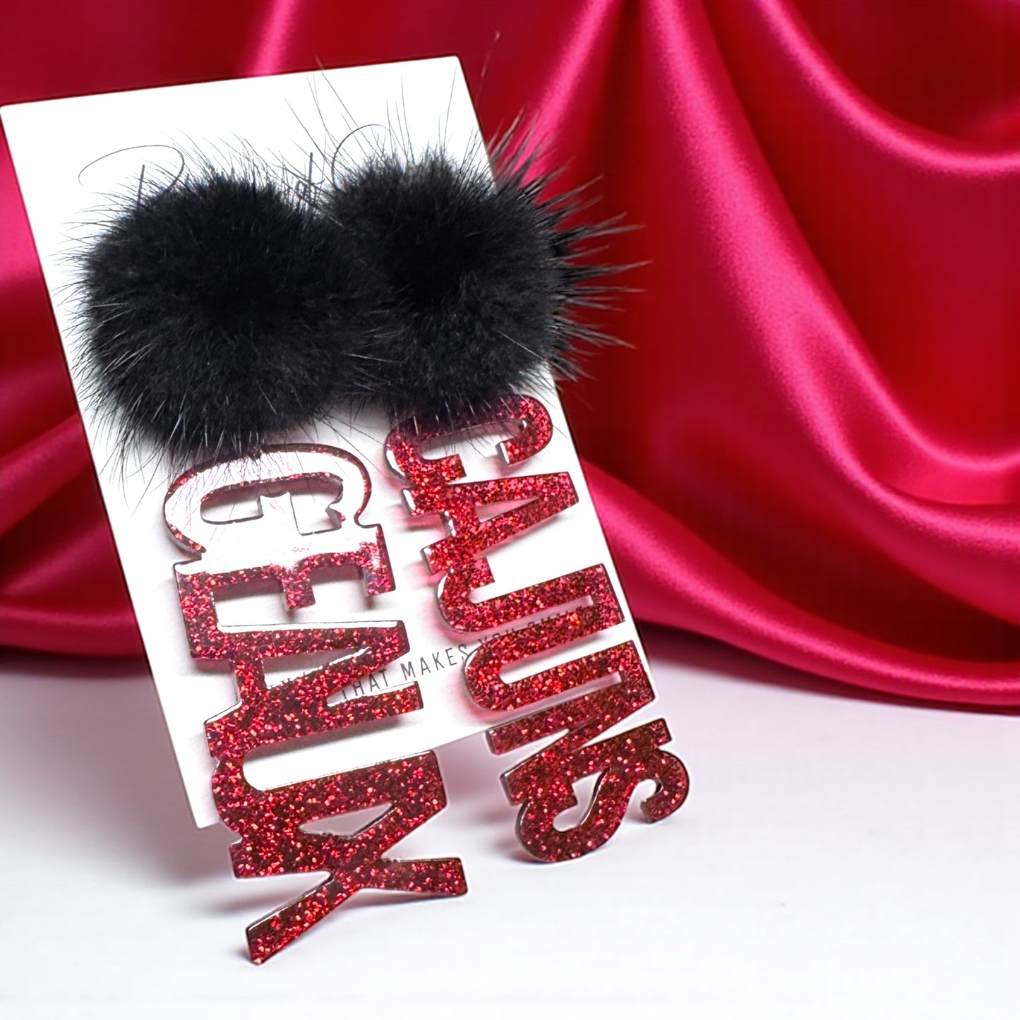 Geaux Cajuns Earrings – Game Day Spirit Jewelry, Ragin’ Cajuns Accessories
