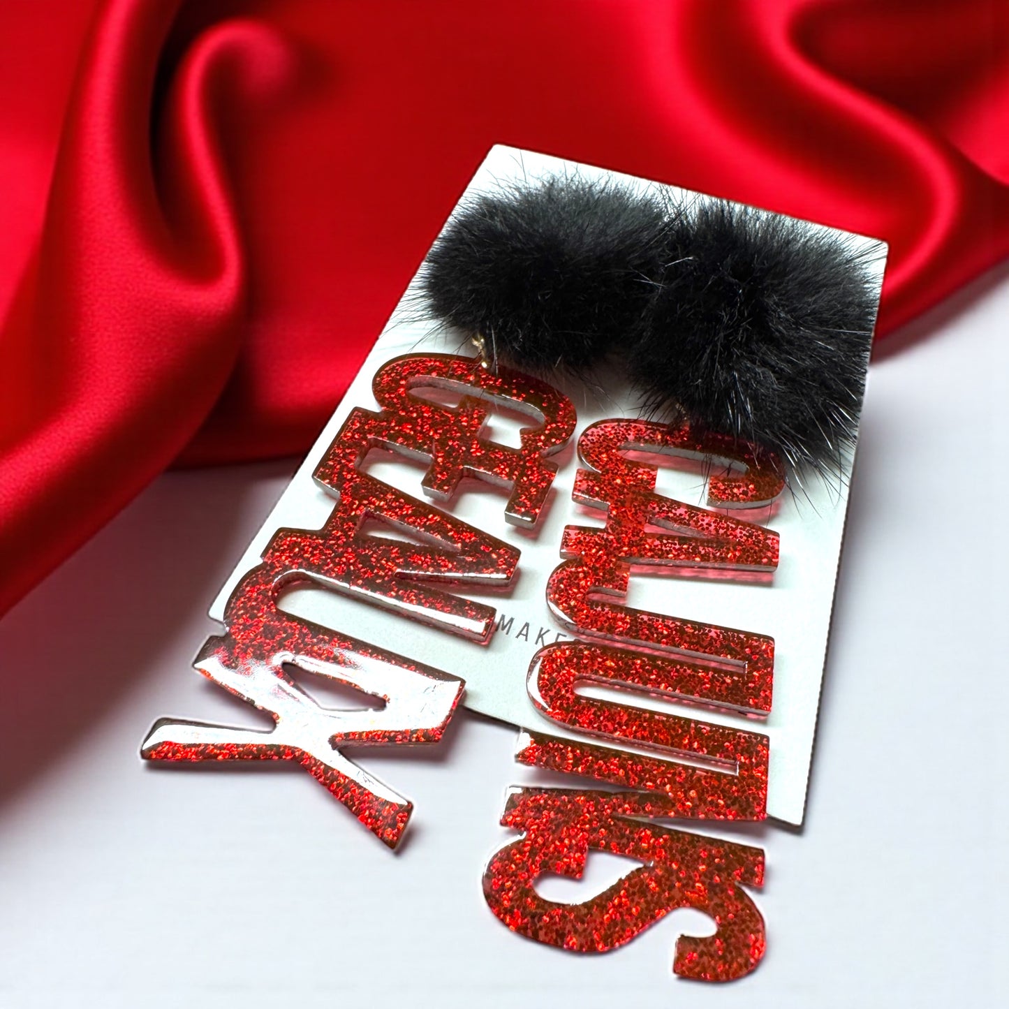 Geaux Cajuns Earrings – Game Day Spirit Jewelry, Ragin’ Cajuns Accessories