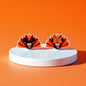 Thanksgiving Chic: Adorable Mouse Ears Turkey Stud Earrings!